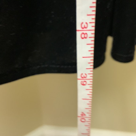 Ellen Tracy black velvet stretchy with sparkly accents - Picture 7 of 10